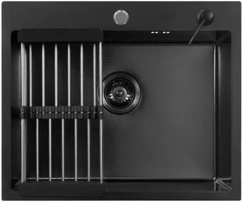 ALLBA 600x500 Black PVD Decor