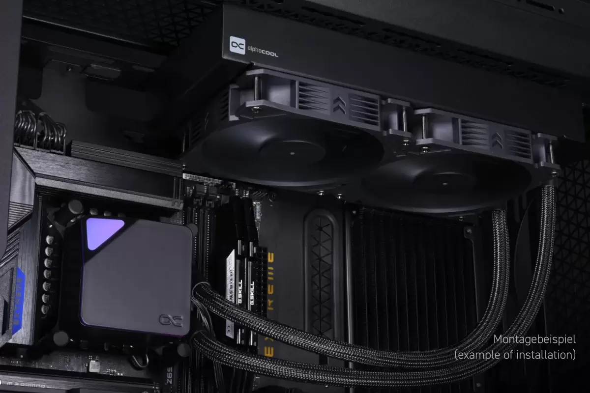 Система жидкостного охлаждения для процессора Alphacool Core Ocean T38 AIO 280 13053 фото