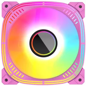 Вентилятор для корпуса ALSEYE Luna-120 ARGB (розовый) фото