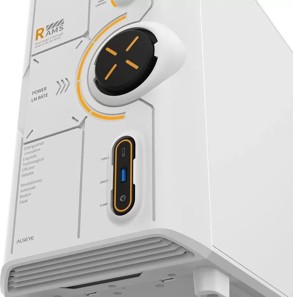 Корпус ALSEYE RAMS 2.0 Type-C (белый) фото