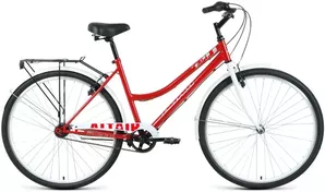Велосипед Altair CITY 28 low 3.0 2022 (темно-красный/белый) фото