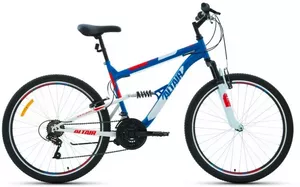 Велосипед Altair MTB FS 26 2.0 D р.16 2022 (синий) фото