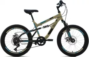 Детский велосипед Altair MTB FS 20 disc 2021 (бежевый) фото