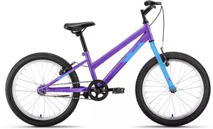 Велосипед Altair MTB HT 20 low 2022 (фиолетовый/голубой) фото