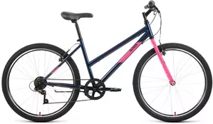 Велосипед Altair MTB HT 26 Low р.15 2022 (темно-синий/розовый) фото