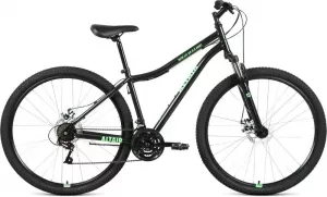 Велосипед Altair MTB HT 29 2.0 disc р.19 2021 (черный/зеленый)