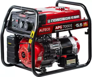 Бензиновый генератор Alteco APG 7000 E фото