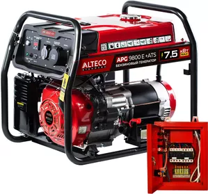 Бензиновый генератор Alteco APG 9800 E + ATS фото