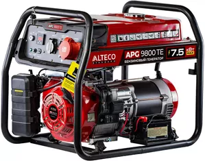 Бензиновый генератор Alteco APG 9800 TE фото