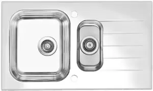 Кухонная мойка Alveus Glassix 20 (белый) фото