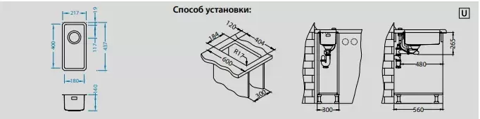 Кухонная мойка Alveus Kombino 10 фото
