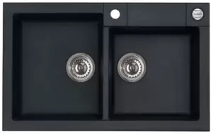 Кухонная мойка Alveus Rock 90 (черный) фото