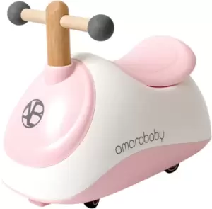 Каталка детская Amarobaby Enjoy AB24-7NJ/0006 (белый/розовый) фото