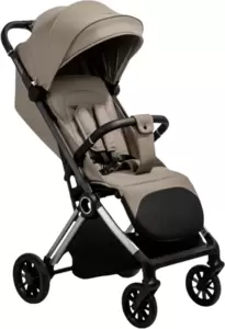 Детская прогулочная коляска Amarobaby Handy / AB25-10HANDY/0330 (бежевый/серебряный) фото