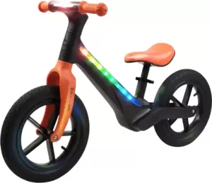 Беговел Amarobaby Motion AB25-34MT/0905 (черный/оранжевый) фото