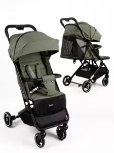 Детская прогулочная коляска Amarobaby Route (хаки)