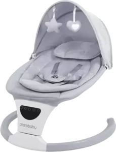 Детский шезлонг Amarobaby Teddy Swing AB24-22TED/11 (серый)