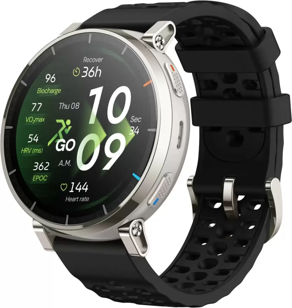 Amazfit Active 3 Premium (серебристый)