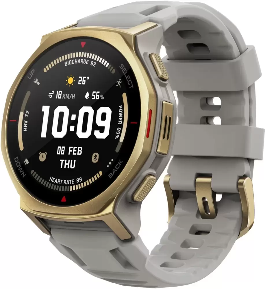 Amazfit T-Rex 3 Pro 44 мм (золотисто-серый)