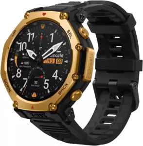 Умные часы Amazfit T-Rex 3 Pro 48 мм (золотисто-черный) фото