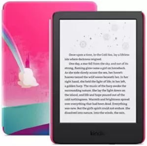 Электронная книга Amazon Kindle Kids 2024 (розовый, с обложкой Unicorn Valley)