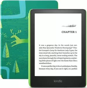 Электронная книга Amazon Kindle Paperwhite 2022 Kids (зеленый) фото