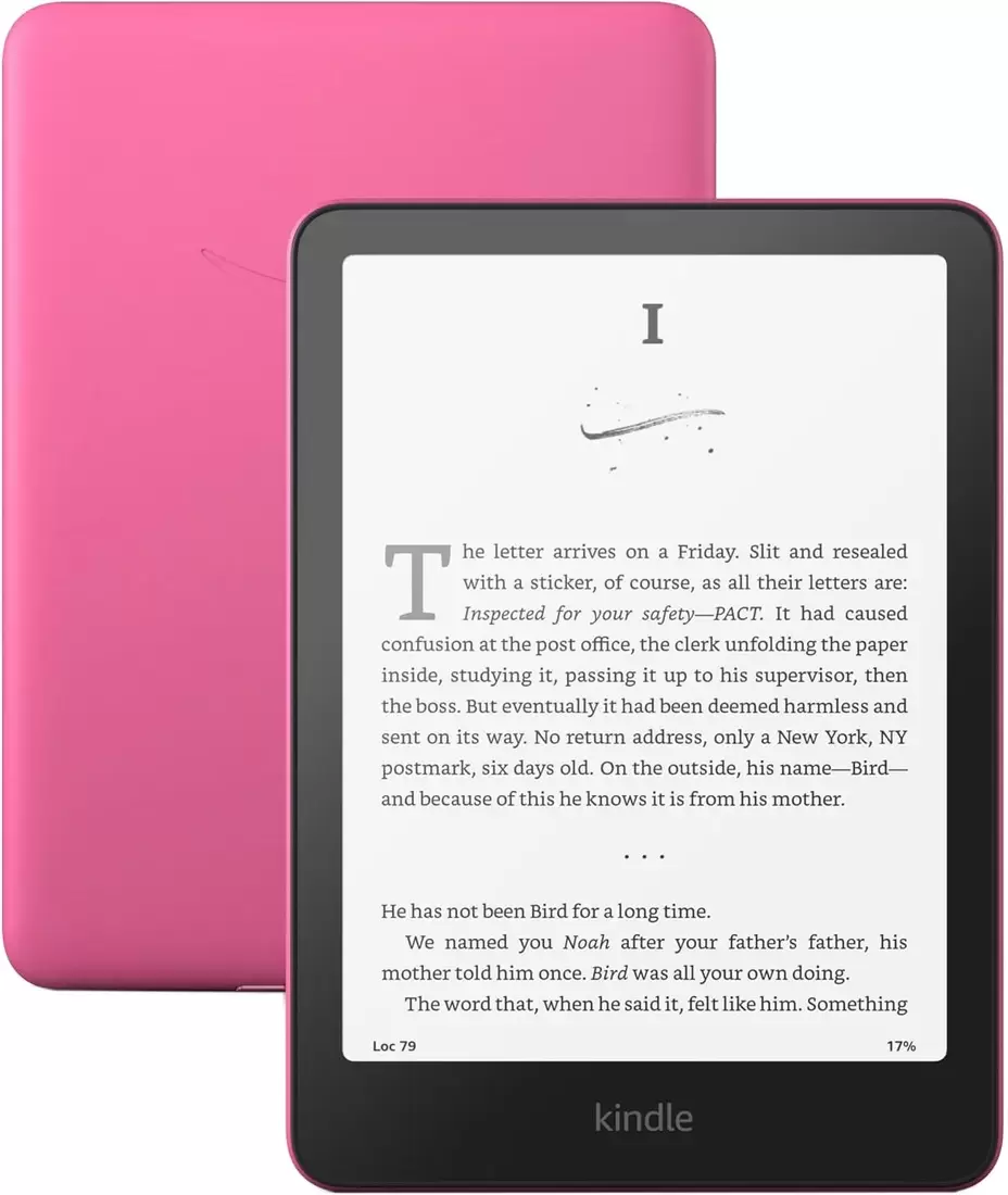 Amazon Kindle Paperwhite 2024 16GB Ad-supported (малиновый)