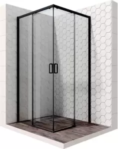 Душевой уголок Ambassador Queen Black 11011204 фото