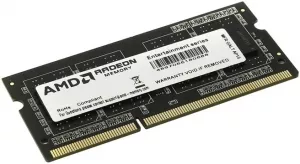 Модуль памяти AMD Radeon R5 Entertainment 4GB DDR3 SODIMM PC4-12800 R534G1601S1S-U фото