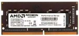 Модуль памяти AMD Radeon R9 Gamer Series 8Gb DDR4 SODIMM PC4-25600 R948G3206S2S-U  фото