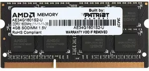 Оперативная память AMD Radeon Value 8GB DDR3 SODIMM PC3-10600 (R338G1339S2S-UGO) фото
