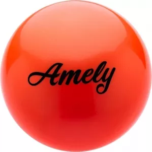 Мяч для художественной гимнастики Amely AGB-101 15 см (оранжевый) фото