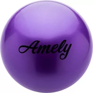 Мяч для художественной гимнастики Amely AGB-101 19 см (фиолетовый) фото