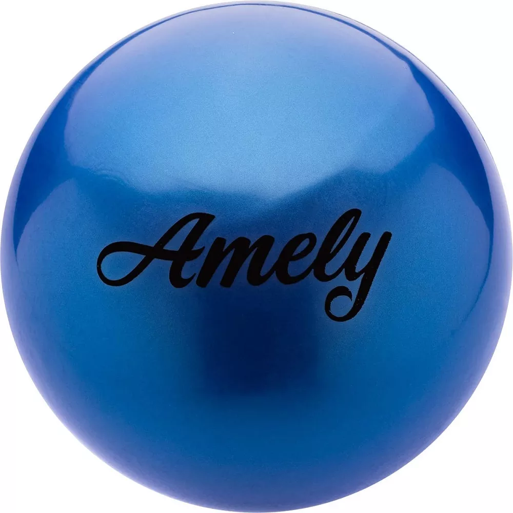 Мяч для художественной гимнастики Amely AGB-101 19 см (синий) фото