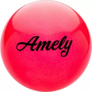 Мяч для художественной гимнастики Amely AGB-102 19 см (красный) фото