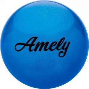 Мяч для художественной гимнастики Amely AGB-102 19 см (синий) фото