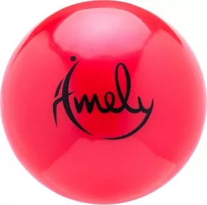 Мяч для художественной гимнастики Amely AGB-201 19 см (красный) фото