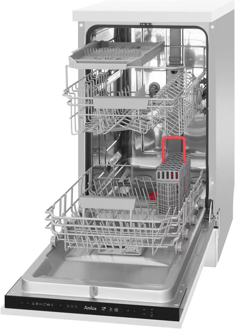 Посудомоечная машина Amica DIM42E6TBQH фото