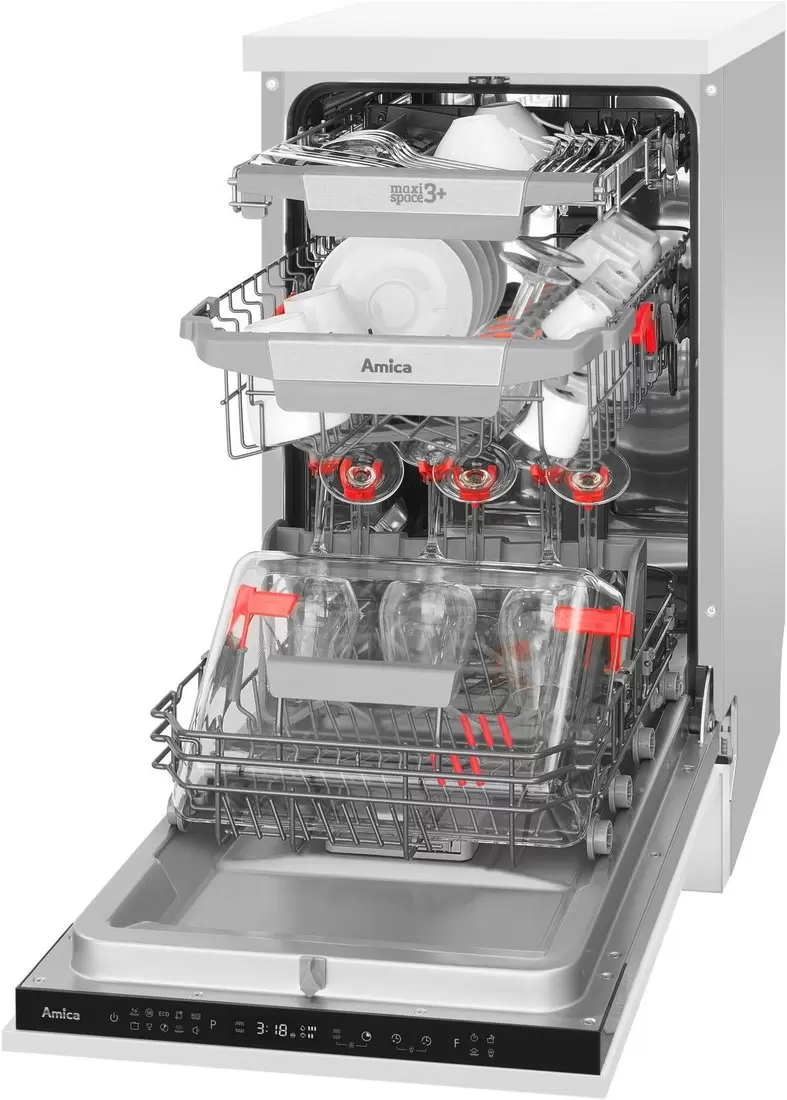 Посудомоечная машина Amica DIM480C10EBONSViD фото