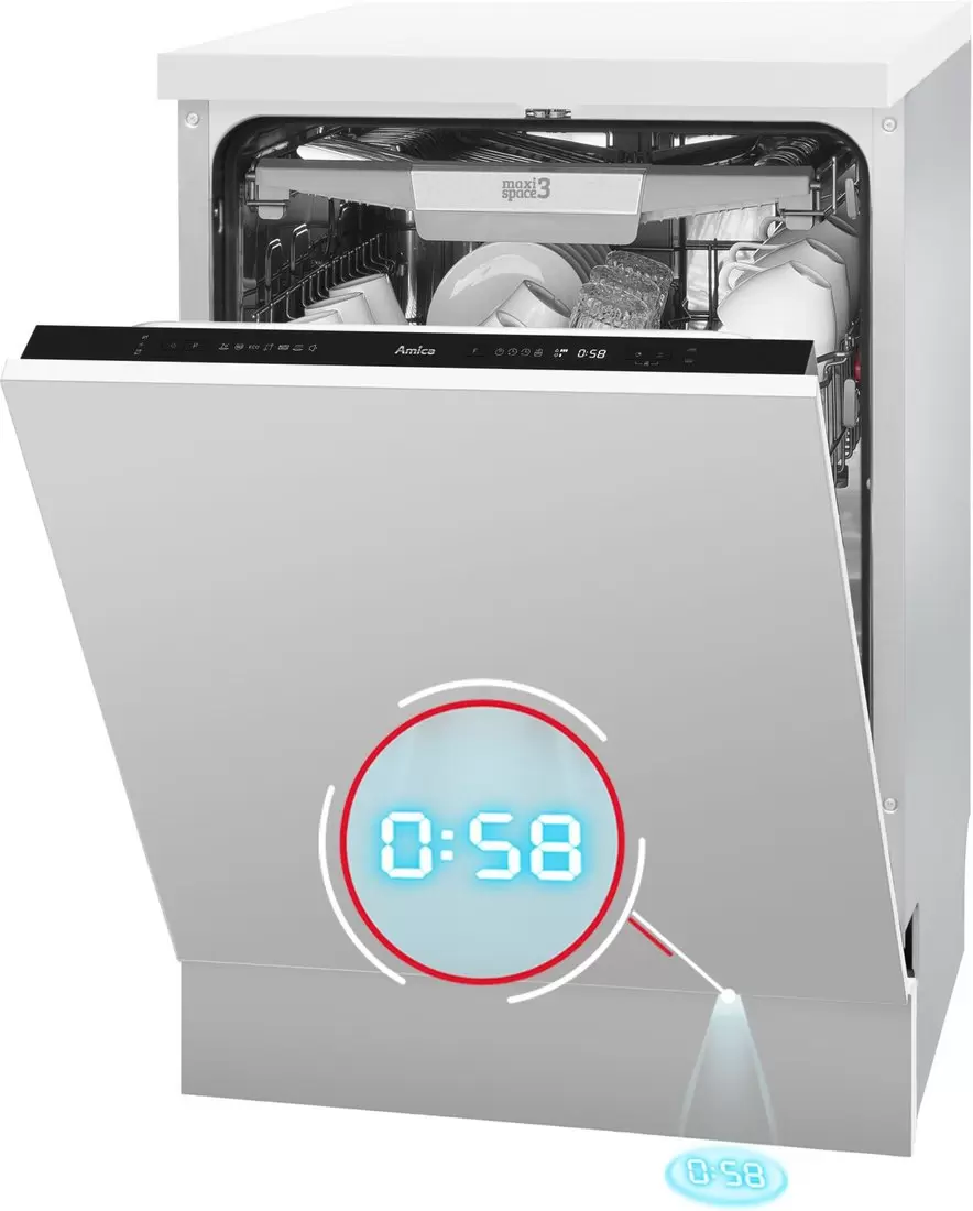 Посудомоечная машина Amica DIM66B7ELOIT фото