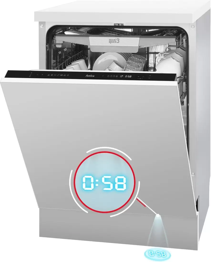 Посудомоечная машина Amica DIM66C7ELOiT фото