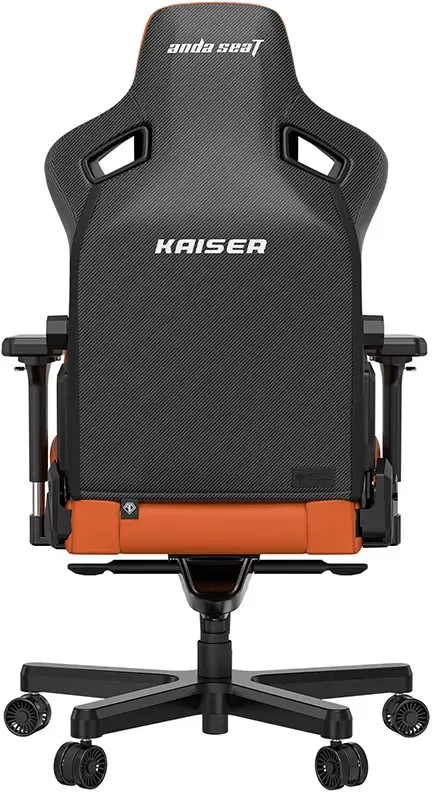 Игровое кресло AndaSeat Kaiser 3 AD12YDC-L-01-O-PV/C (оранжевый) фото