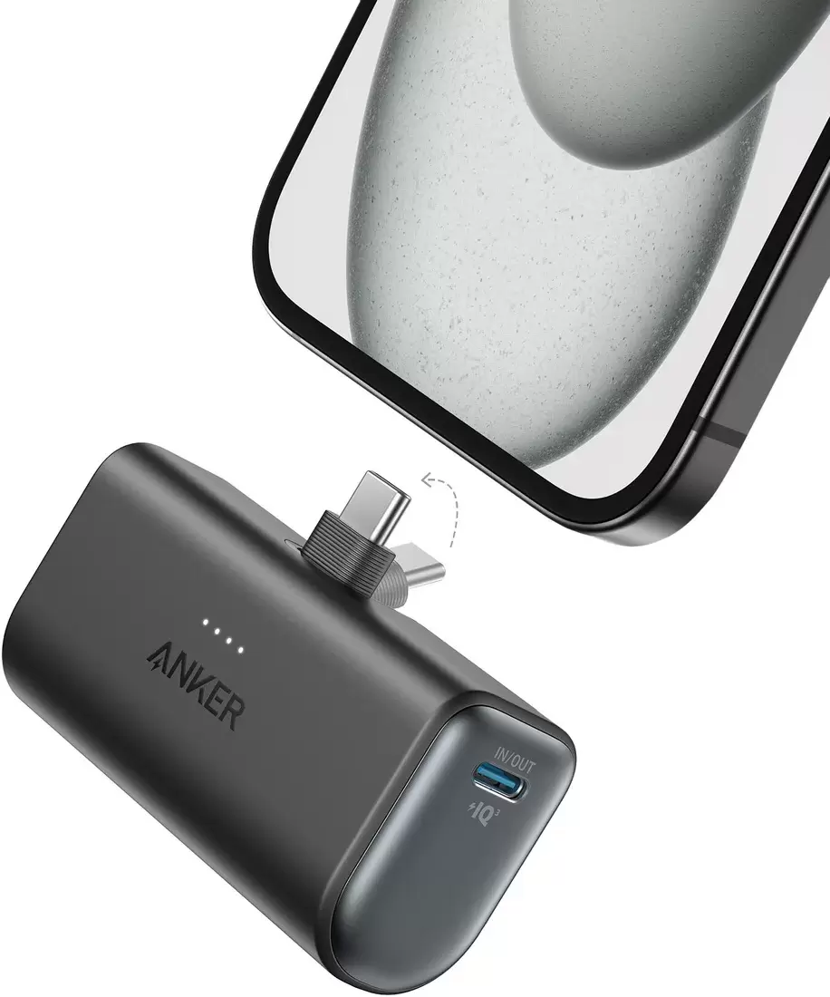 Портативное зарядное устройство Anker Nano A1653 22.5W 5000mAh (черный) фото