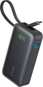 Портативное зарядное устройство Anker Nano Power Bank Built-in USB-C A1259 30W 10000mAh (черный) фото