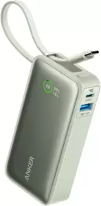 Портативное зарядное устройство Anker Nano Power Bank Built-in USB-C A1259 30W 10000mAh (зеленый) фото
