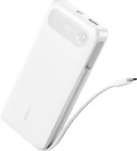 Портативное зарядное устройство Anker Power Bank Built-in USB-C A1383 87W 20000mAh (белый) фото