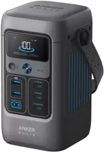 Портативная зарядная станция Anker Solix C200 DC A1727 60000mAh (темно-серый) фото