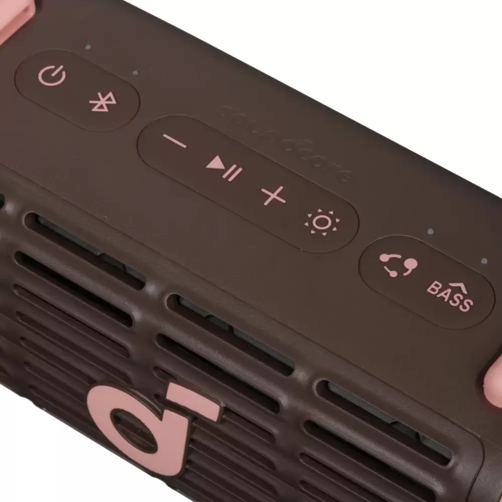 Беспроводная колонка Anker SoundCore Boom 3i (коричневый/розовый) фото