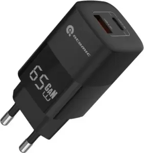 Сетевое зарядное Atomic UniQ G651 GAN 65W USB Type-C (черный) фото