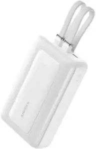 Портативное зарядное устройство Anker Zolo 20K 30W USB-C Lightning A1681 (белый) фото